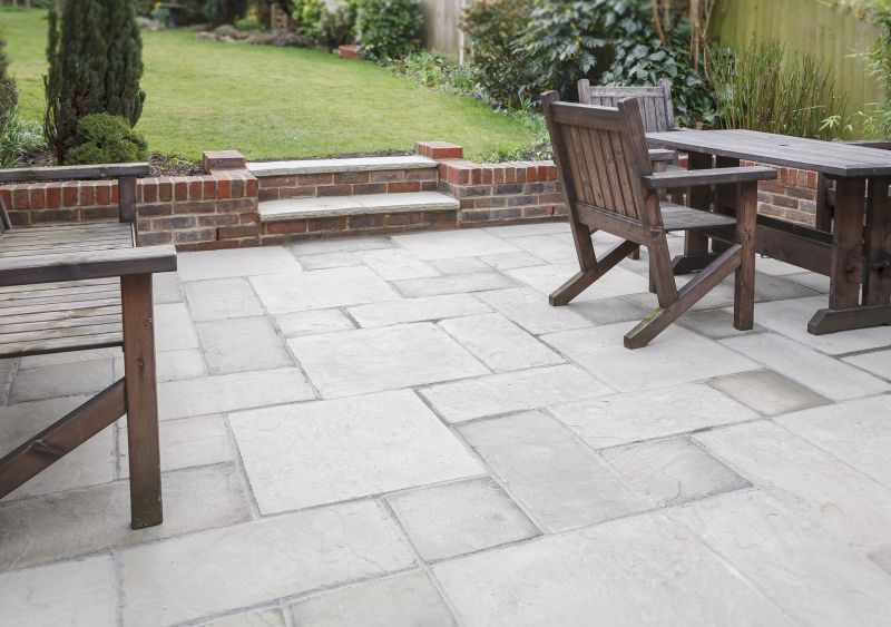 Elegant Stone Patio