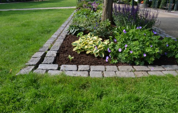 Stone Edging Installation in Cranston