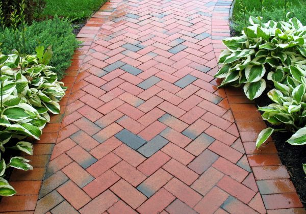 Brick Walkway Repair in Cranston