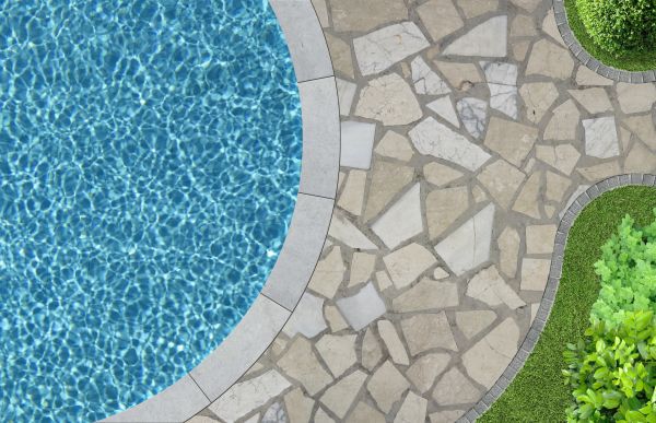 Flagstone Grout Repair in Cranston