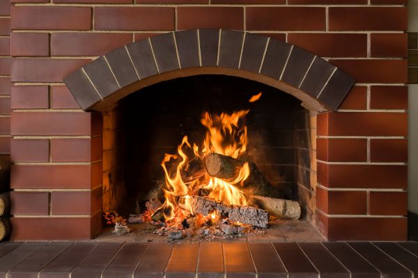 Brick Fireplace Installation in Cranston